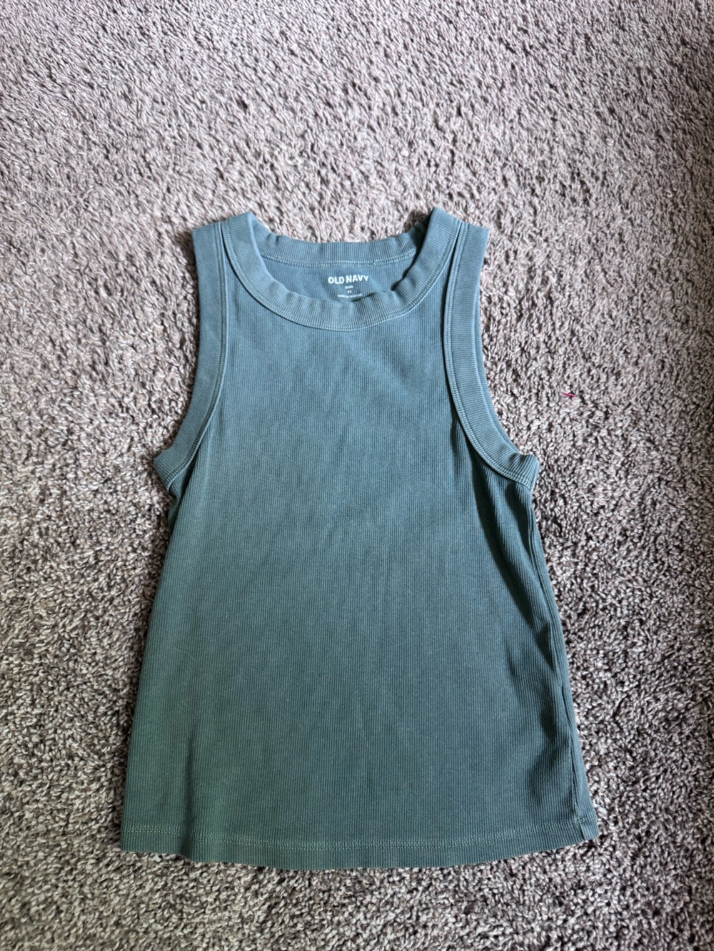 Old Navy Ribbed Tank Top in Teal